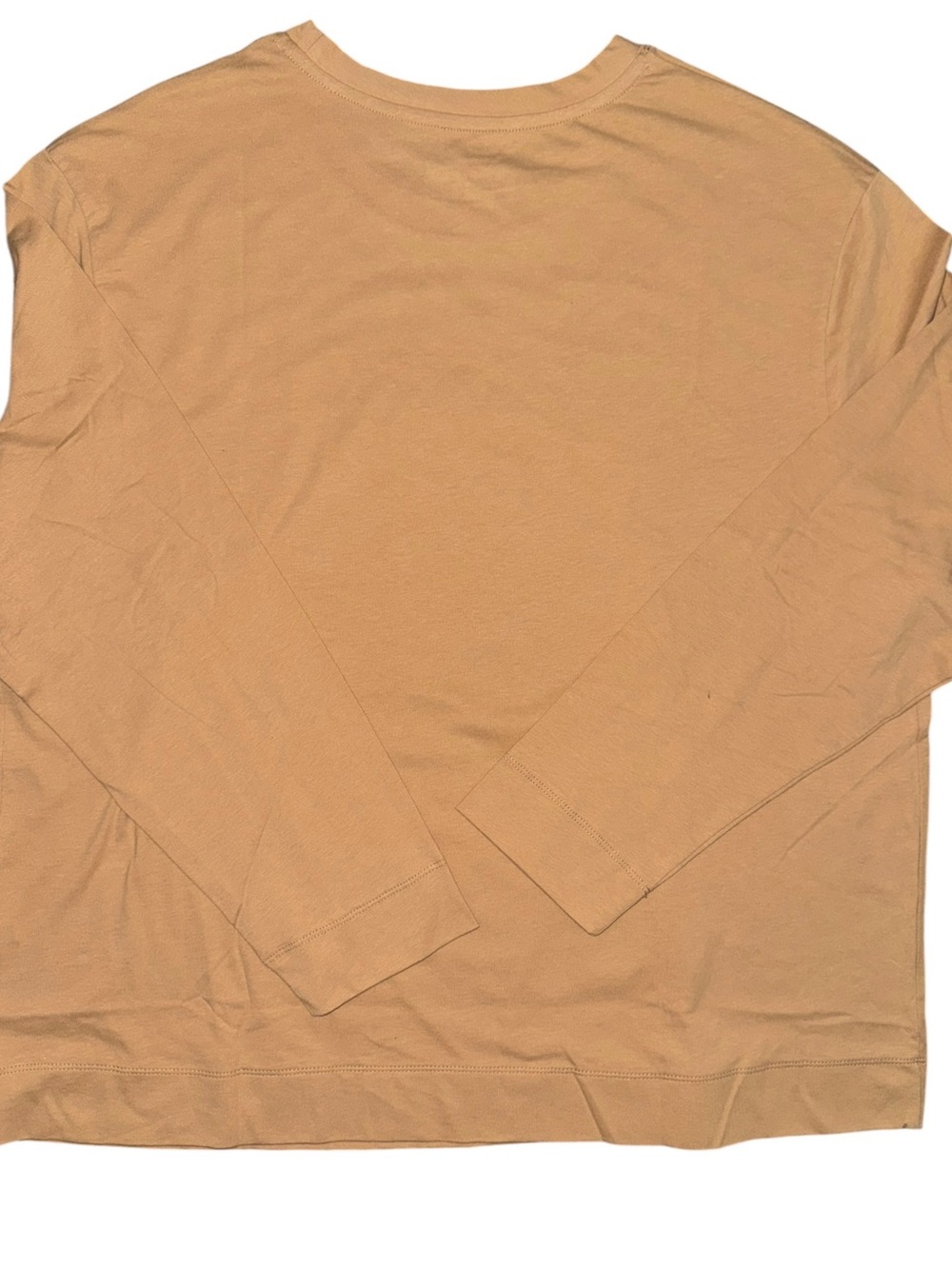 Koolaburra by UGG Tan Crewneck Sweatshirt 1X 100% Cotton Cozy Lounge Top - Picture 2 of 7